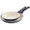Spice by Tia Mowry Savory Saffron 2 Piece Ceramic Nonstick Aluminum Frying Pan Set